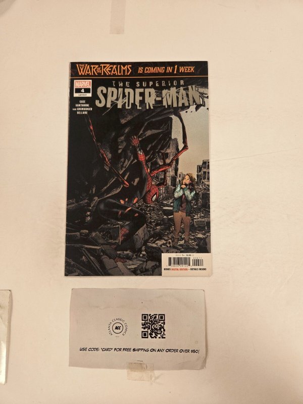 Superior Spider-Man #4 (Marvel Comics, 2019), raw comic book in NM condition — front cover