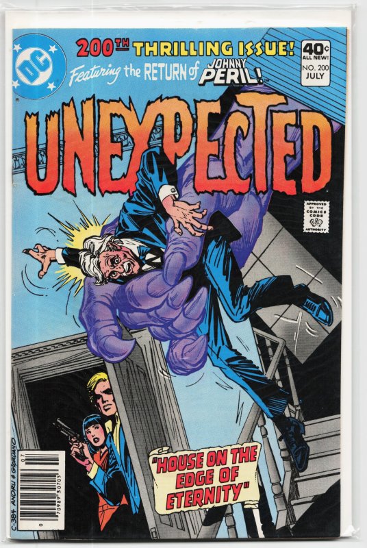 The Unexpected #200 (DC Comics, 1980), raw, ungraded comic book — front cover