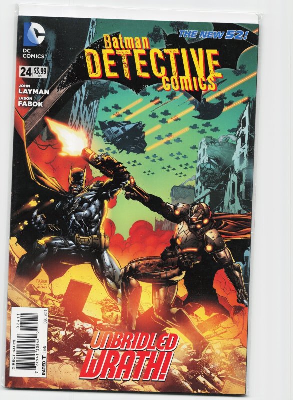 Detective Comics #24 (DC Comics, 2013), raw, ungraded comic book — front cover