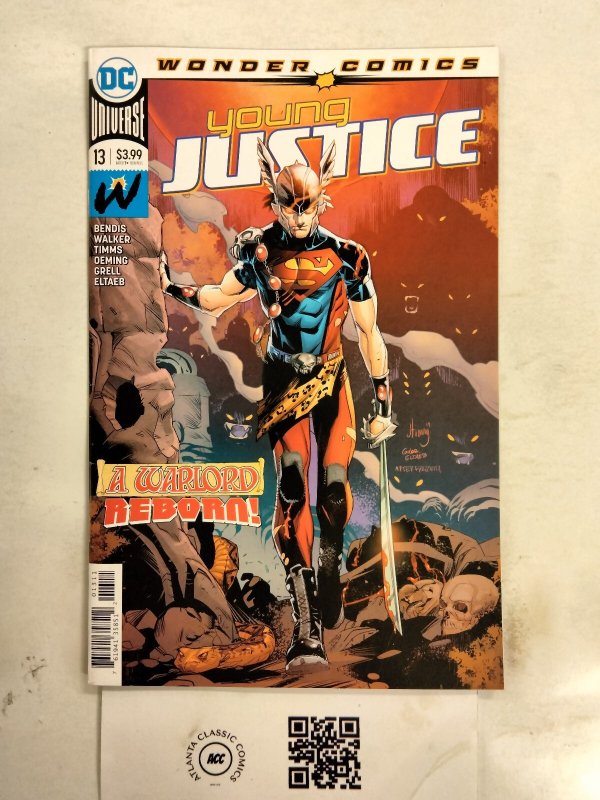Young Justice #13 (DC Comics), raw comic book in NM condition — front cover