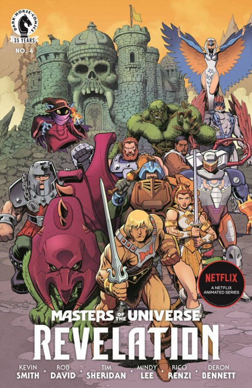 Masters of the Universe: Revelation #4 (Dark Horse Comics, 2021), raw comic book in VF+ condition — front cover