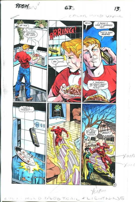 Robin Comics #63, raw comic book in VG condition — front cover