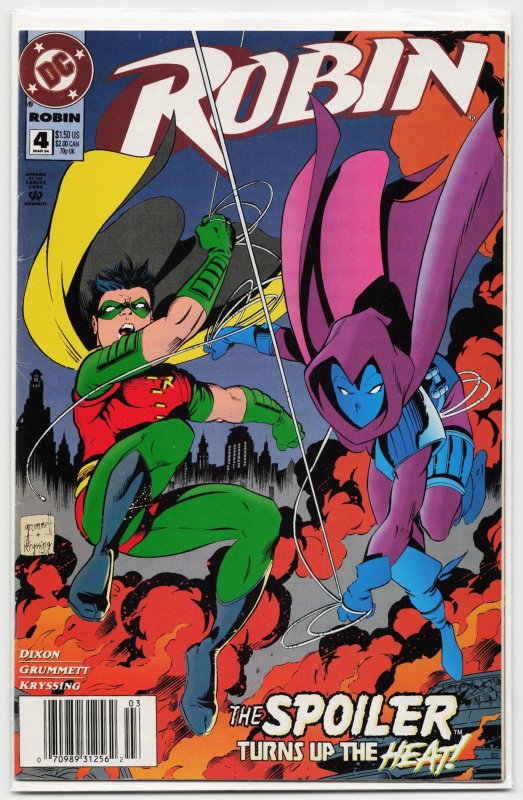Robin #4 (DC Comics, 1994), raw, ungraded comic book — front cover