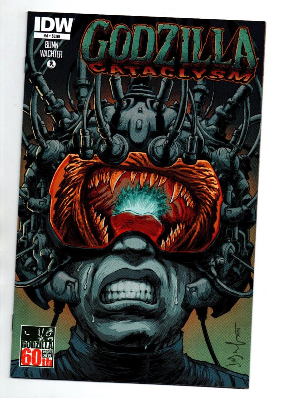 Godzilla Cataclysm #4 - 2014 - IDW - NM (IDW Publishing, 2014), raw comic book in NM condition — front cover