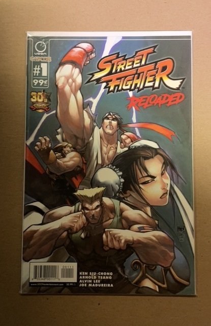 Street Fighter #1 (2003), raw, ungraded comic book — front cover