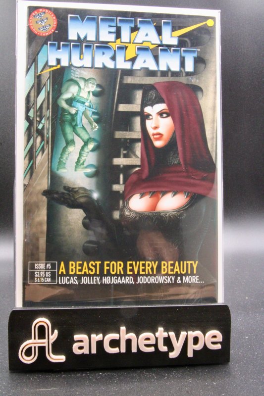 Metal Hurlant #5 (2003), raw comic book in NM- 9.2 condition — front cover