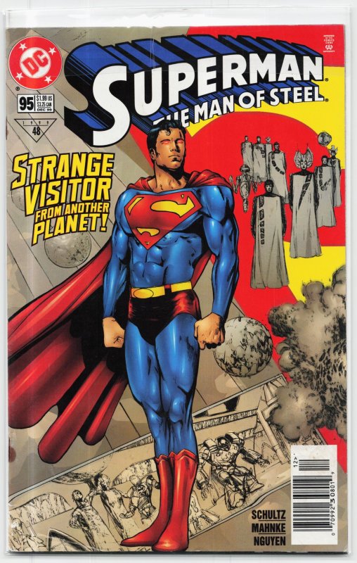 Superman: The Man of Steel #95 (DC Comics, 1999), raw, ungraded comic book — front cover