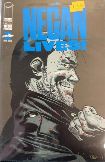 Negan Lives! (2020) (Image Comics, 2020), raw, ungraded comic book — front cover