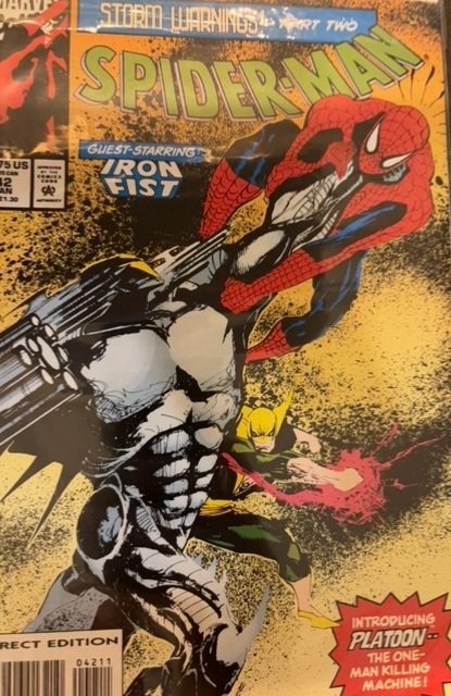 Spider-Man #42 (Marvel Comics, 1994), raw, ungraded comic book — front cover