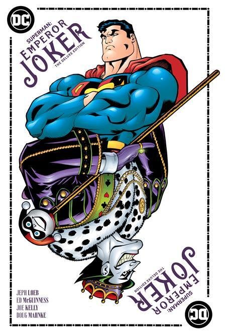 Superman Emperor Joker the Deluxe Edition Hc, raw, ungraded comic book — front cover