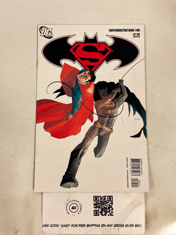 Batman Superman #80 (DC Comics), raw comic book in NM condition — front cover