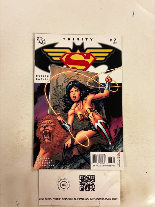 Trinity #7 (DC Comics), raw comic book in NM condition — front cover