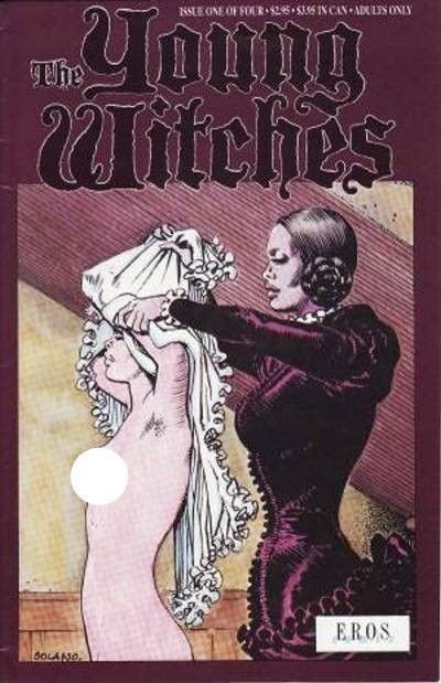 The Young Witches #4 (1991), raw, ungraded comic book — front cover