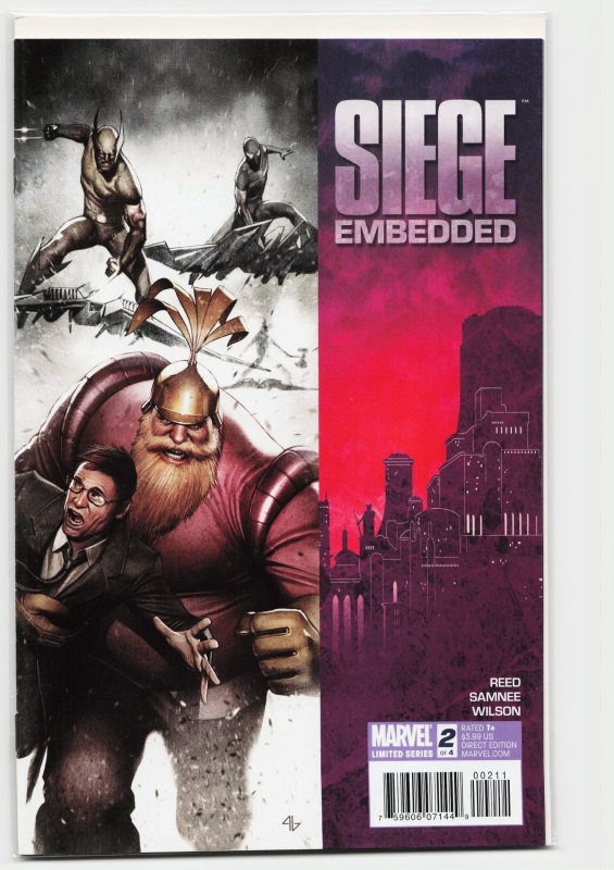 Siege: Embedded #2 (Marvel Comics, 2010), raw, ungraded comic book — front cover