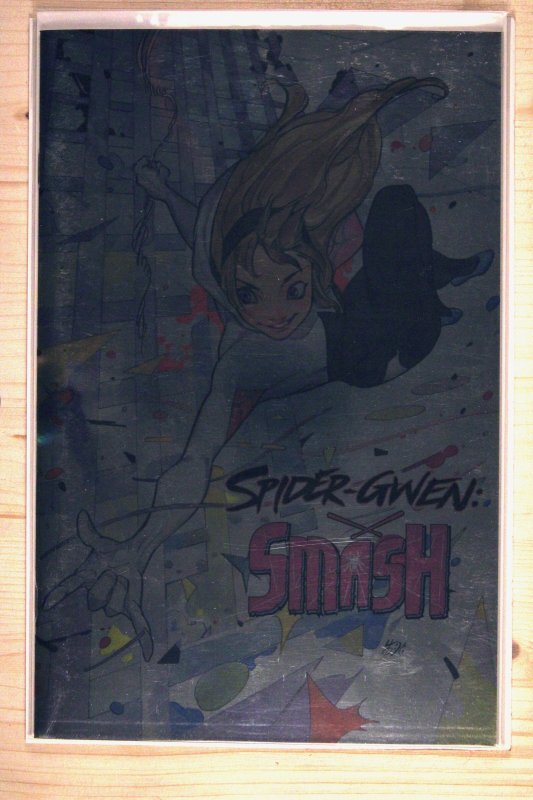Spider-Gwen: Smash #1 (Marvel Comics, 2024), raw comic book in NM+ 9.6 condition — front cover