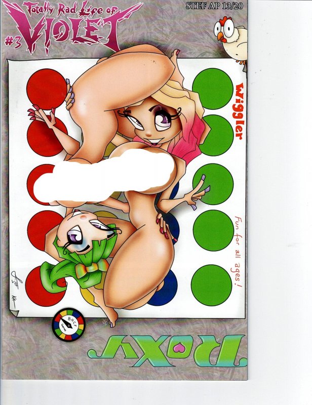 Totally Rad Life of Violet #3, raw, ungraded comic book — front cover