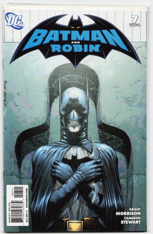 Batman and Robin #7 (DC Comics, 2010), raw, ungraded comic book — front cover