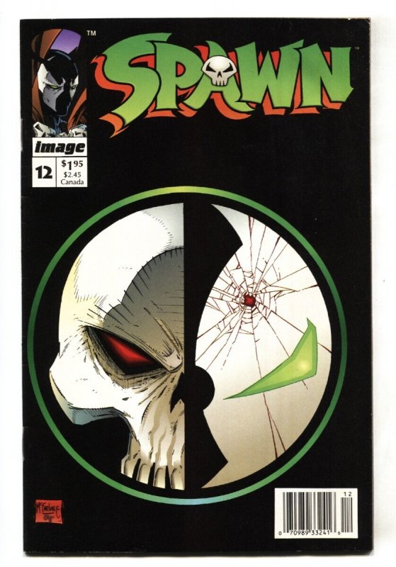Spawn #12 (Image Comics, 1994), raw comic book in VG condition — front cover