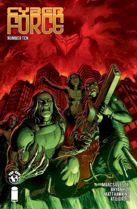 Cyber Force #10 (Image Comics, 2019), raw, ungraded comic book — front cover