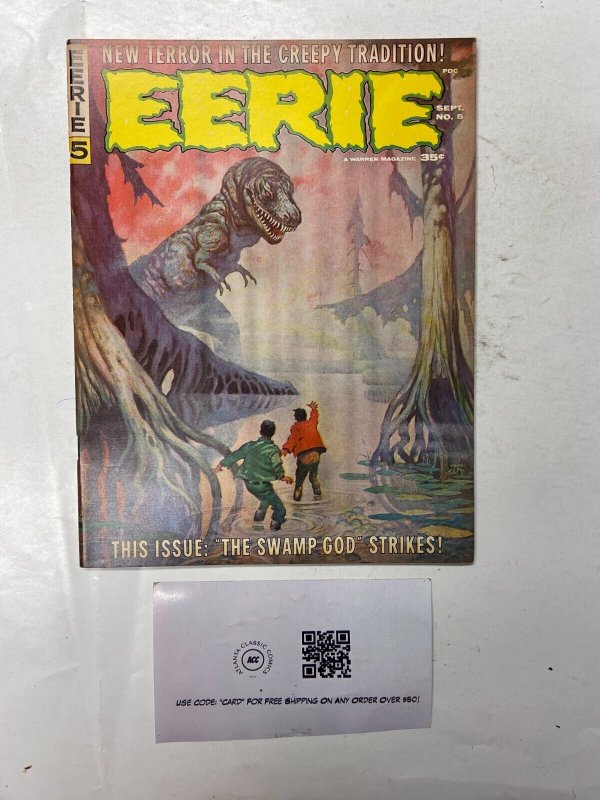 Eerie #5, raw comic book in NM- condition — front cover