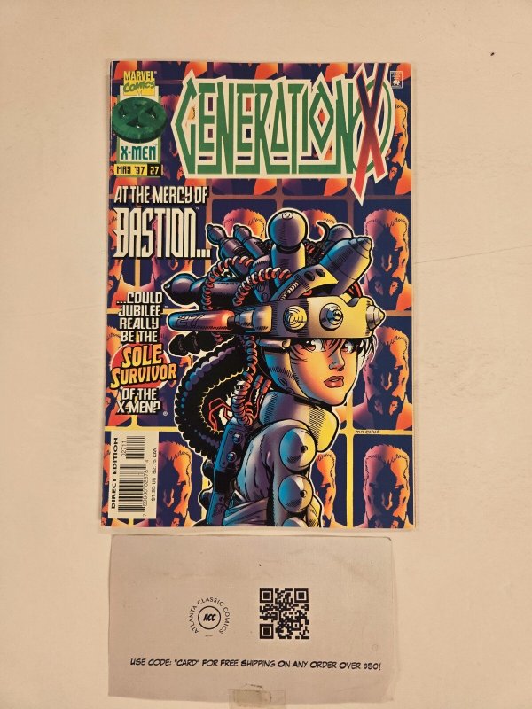 Generation X #27 (Marvel Comics), raw comic book in NM condition — front cover
