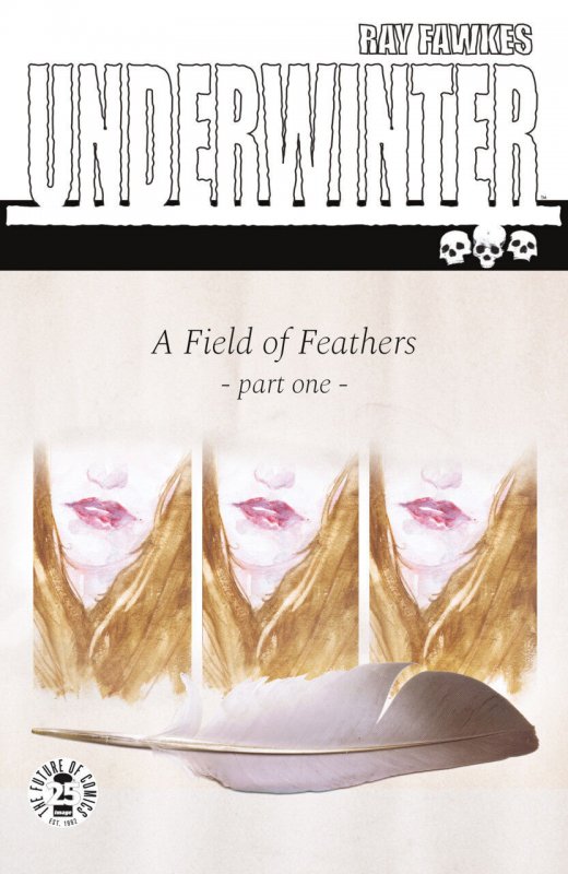 Underwinter: A Field of Feathers #1 (Image Comics, 2017), raw comic book in VF/NM condition — front cover
