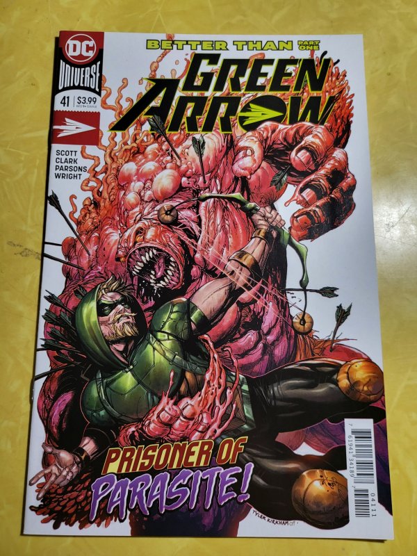 Green Arrow #41 (DC Comics, 2018), raw, ungraded comic book — front cover