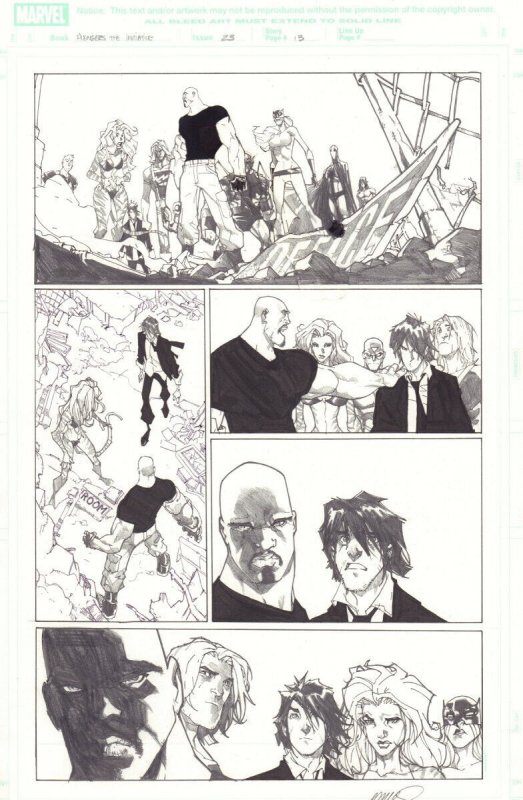 Avengers: The Initiative #23 (Marvel Comics, 2008), raw, ungraded comic book — front cover