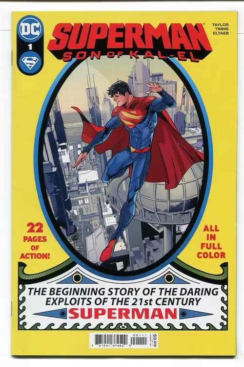 Superman Son of Kal-El (2021 DC) #1 (2021), raw, ungraded comic book — front cover