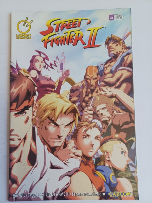 Street Fighter II #6 (2006), raw comic book in NM condition — front cover