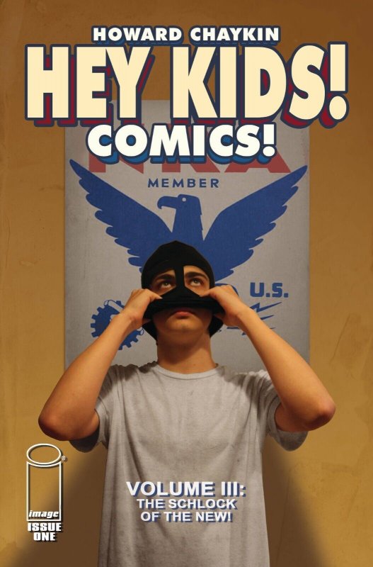 Hey Kids Comics Vol III: Schlock of the New #1 (2023), raw comic book in NM condition — front cover