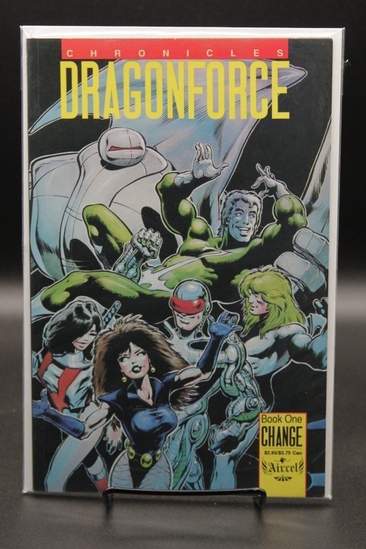 Dragonforce Chronicles #1 (1989), raw, ungraded comic book — front cover