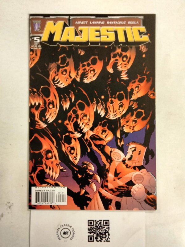 Majestic #5, raw comic book in NM condition — front cover