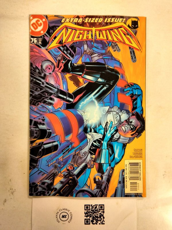Nightwing #75 (DC Comics), raw comic book in NM condition — front cover