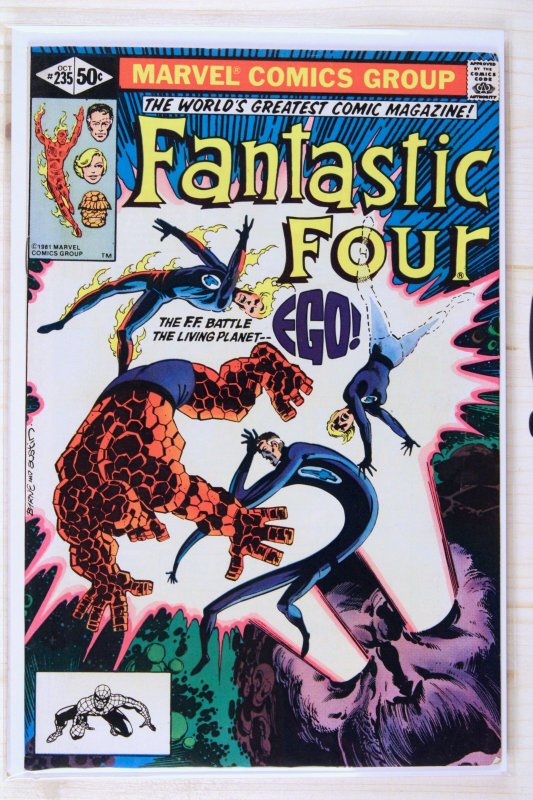 Fantastic Four #235 (Marvel Comics, 1981), raw comic book in VF- 7.5 condition — front cover