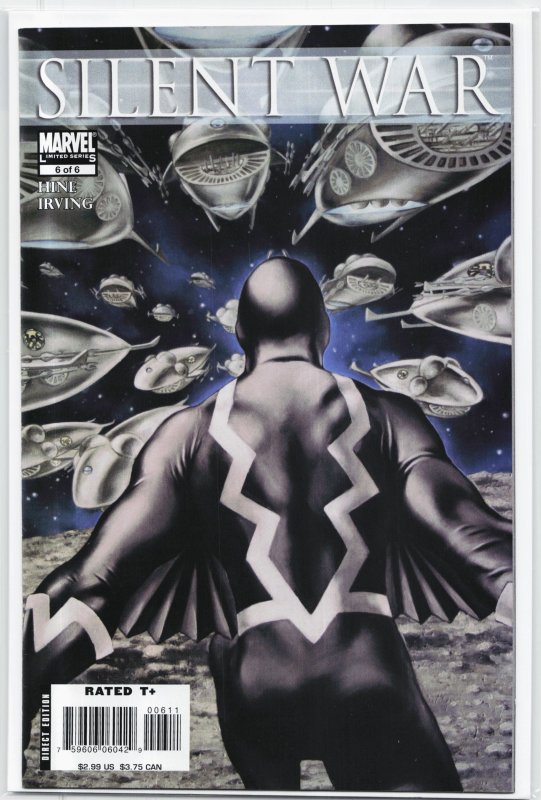 Silent War #6 (2007), raw, ungraded comic book — front cover