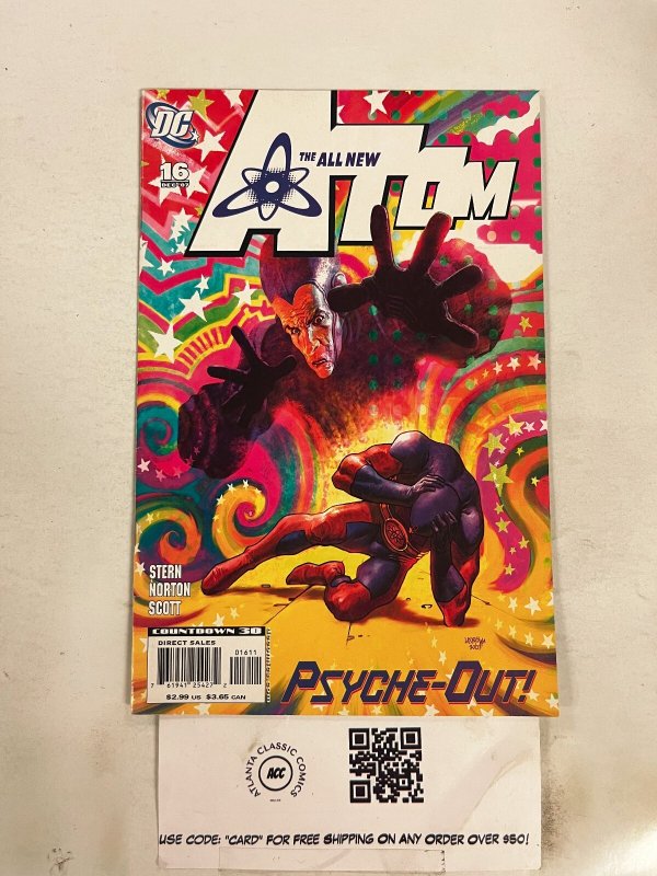 The All New Atom #16 (DC Comics), raw comic book in NM condition — front cover