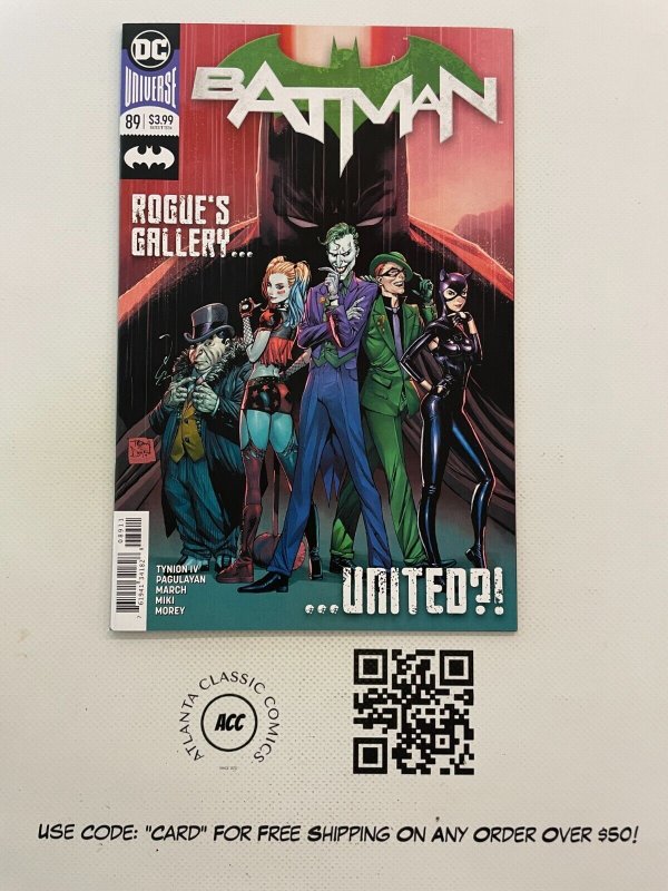 Batman #89 (DC Comics, 2020), raw comic book in NM condition — front cover
