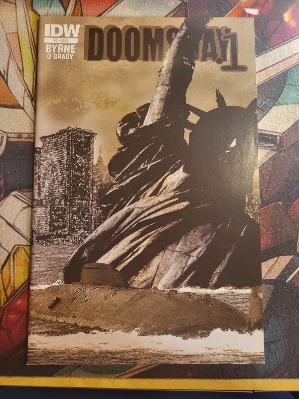 Doomsday.1 #3 (2013), raw, ungraded comic book — front cover