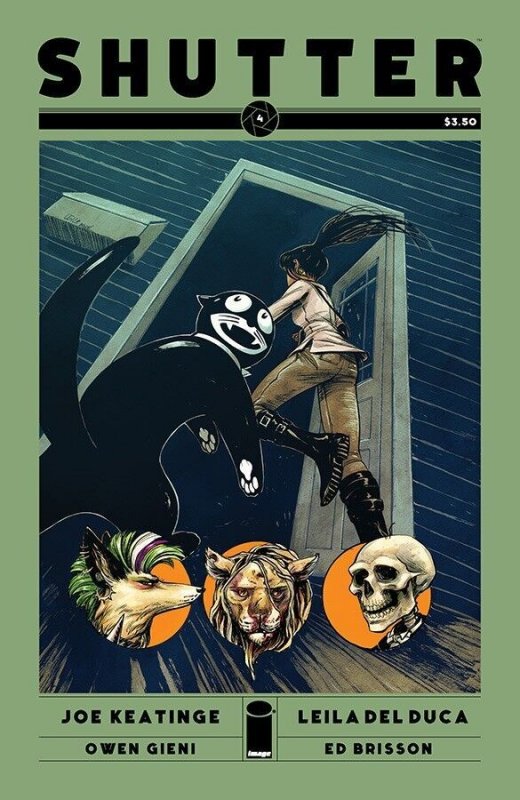 Shutter #4 (Image Comics, 2014), raw comic book in VF condition — front cover