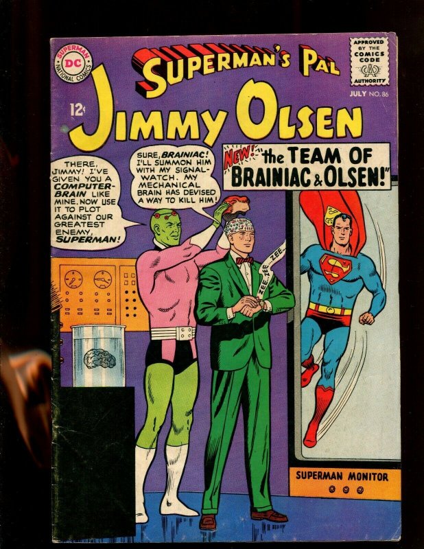 Supermans Pal Jimmy Olsen #86 (DC Comics), raw comic book in 7.0 condition — front cover