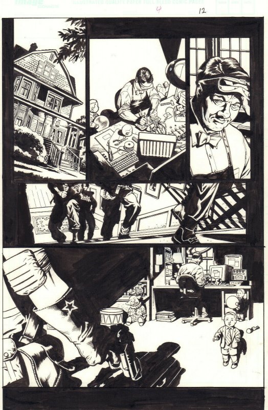 Wanted #4 (Image Comics, 2004), raw, ungraded comic book — front cover
