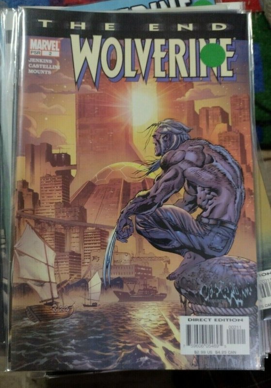 Wolverine the End #2 (Marvel Comics, 2004), raw, ungraded comic book — front cover