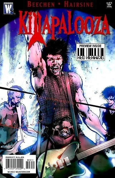 Killapalooza #3 (DC Comics), raw, ungraded comic book — front cover