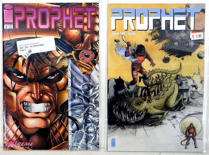 Prophet Lot of 2 #3, 2013 40 (1994) Image Comics 1st Print Comic Books (Image Comics, 1994), raw, ungraded comic book — front cover