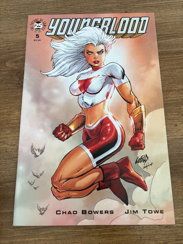 Youngblood #5 (Image Comics), raw comic book in NM condition — front cover