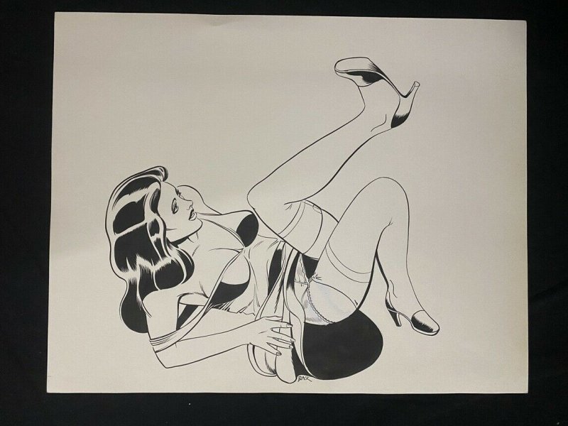 Senorita Rio Original Pin Up by Bill Black- Good Girl Art-, raw, ungraded comic book — front cover