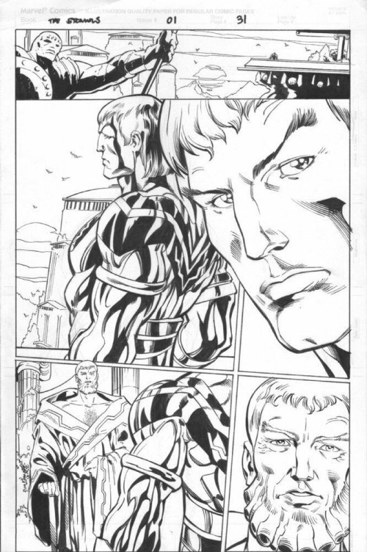 The New Eternals: Apocalypse Now #1 (1999), raw, ungraded comic book — front cover