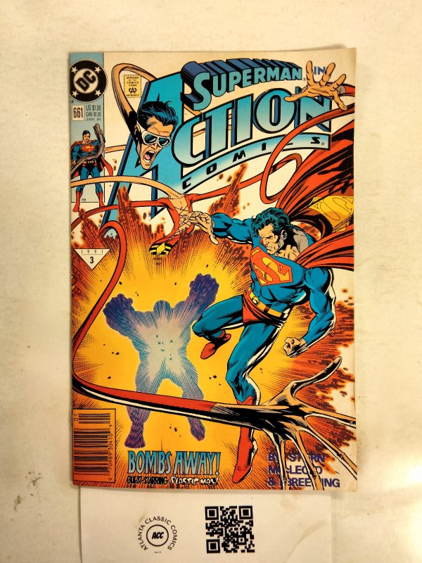 Action Comics #661 (DC Comics), raw comic book in NM condition — front cover