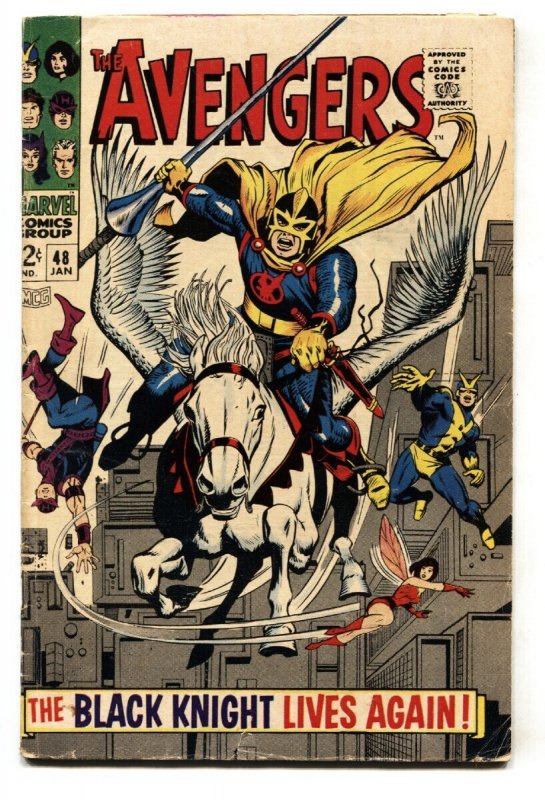 Avengers #48 - 1968 - Marvel - VG - Comic Book (Marvel Comics, 1968), raw comic book in VG condition — front cover